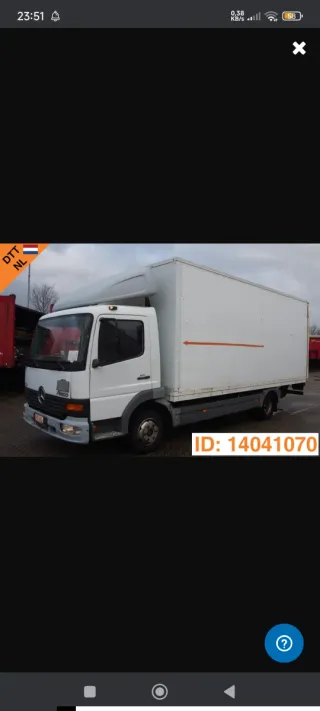 Aleron mercedes atego