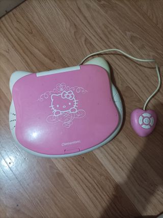 Ordenador juguete hello Kitty