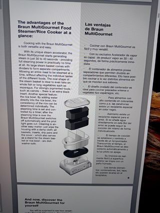 Vaporera MultiGourmet Braun