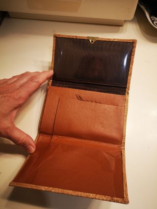 Cartera corcho grande. De bolso