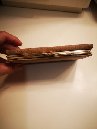 Cartera corcho grande. De bolso