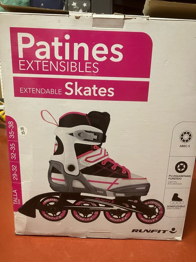 Patines en línea extensibles T35-38