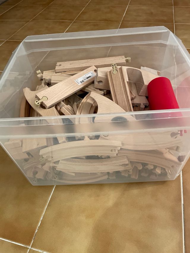 vias para trenes BRIO Rebajado