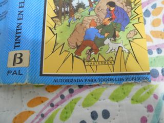 PELICULA TINTIN EN EL AFFAIRE TOURNESOL,BETAMAX.