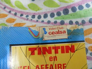 PELICULA TINTIN EN EL AFFAIRE TOURNESOL,BETAMAX.