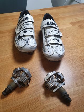 zapatillas bicicleta más calas