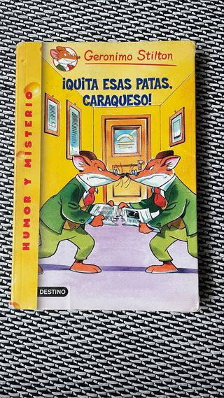 pack 3 libros Geronimo Stilton