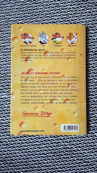 pack 3 libros Geronimo Stilton
