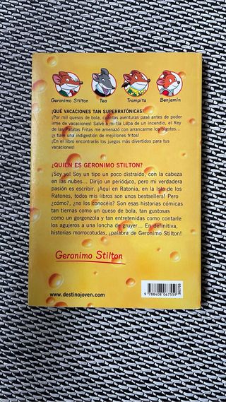 pack 3 libros Geronimo Stilton