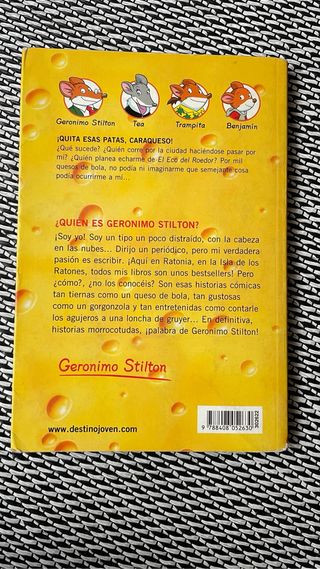 pack 3 libros Geronimo Stilton