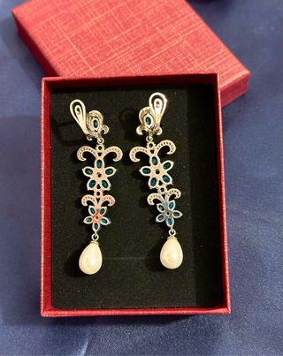 Pendientes de plata, 13.35 gramos