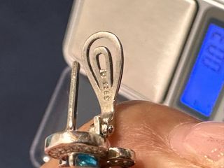 Pendientes de plata, 13.35 gramos