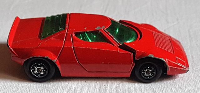 Lancia Stratos marca Guisval escala 1/64 años 70