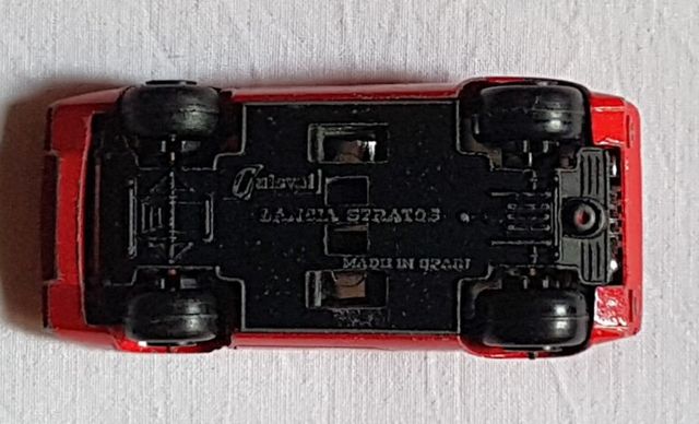 Lancia Stratos marca Guisval escala 1/64 años 70