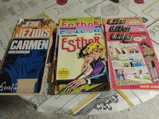 Cómic antiguos 5€ todos.