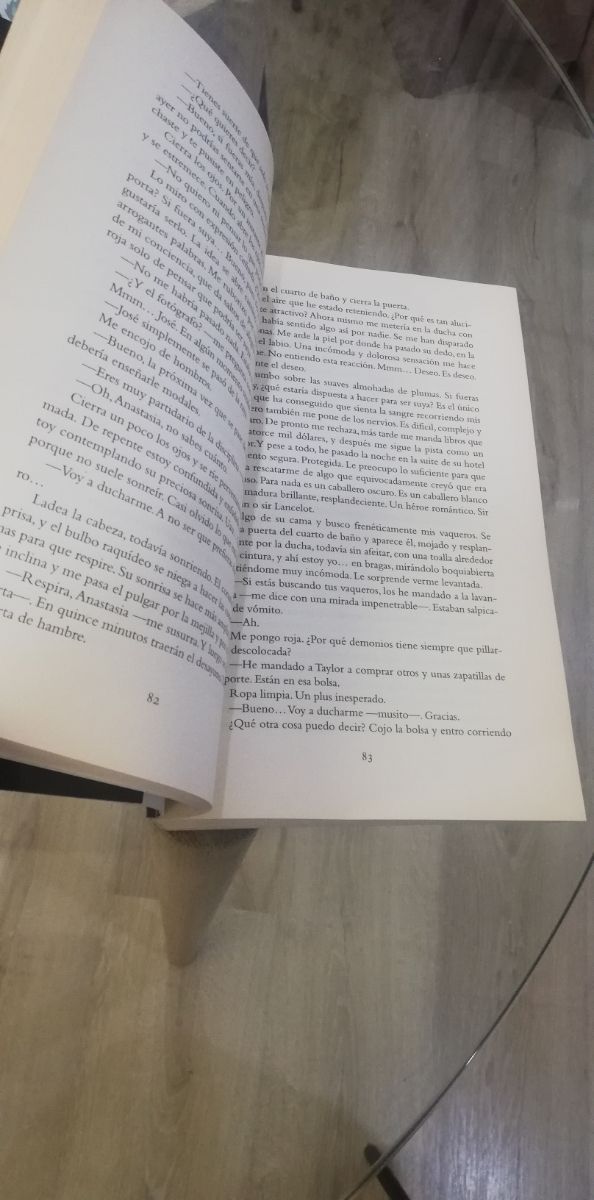 Cincuenta sombras de Grey.