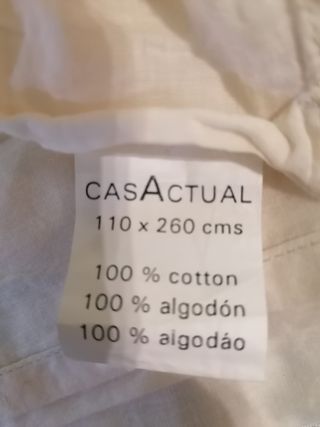 CORTINAS ALGODON 100%