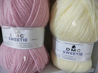 LOTE LANAS DMC CANDY Y SWEETIE. 28 unid