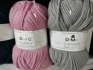 LOTE LANAS DMC CANDY Y SWEETIE. 28 unid
