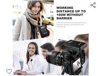 Micrófono inalámbrico wireless MC-8 Hafoko