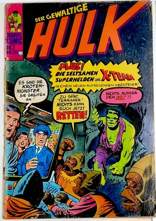 Cómic original Hulk, Der Gewaltige #2 | 1974