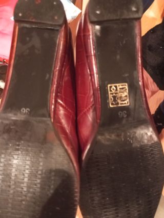 Manoletinas mujer don algodón talla 36