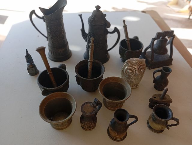 Bronce tres piezas de bronce