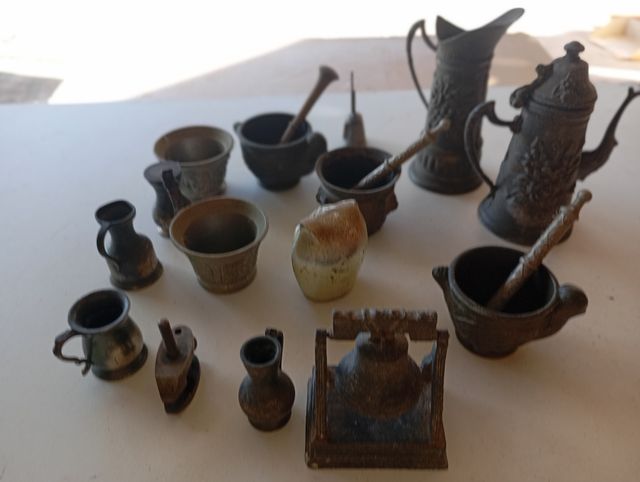 Bronce tres piezas de bronce