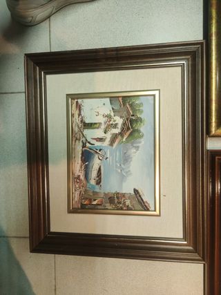 Cuadros pintados al oleo