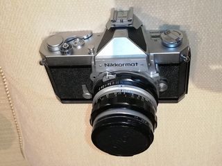 Cámara analógica réflex Nikkormat Ftn, 35mm