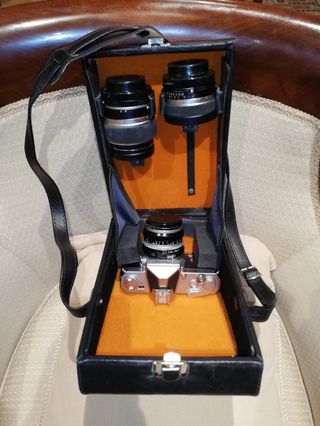 Cámara analógica réflex Nikkormat Ftn, 35mm