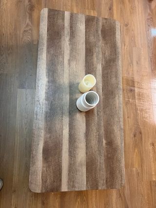 Mesa de centro industrial