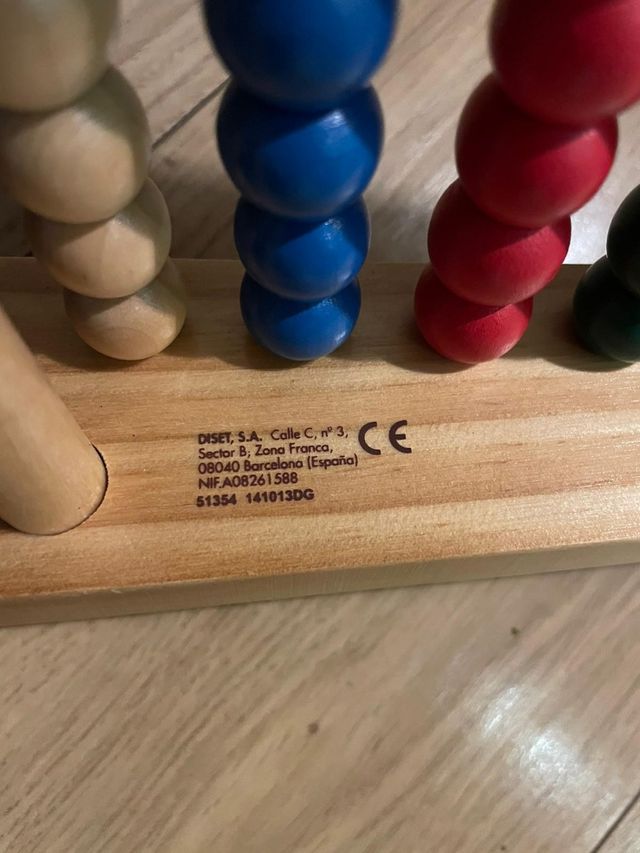 Abaco de madera Diset