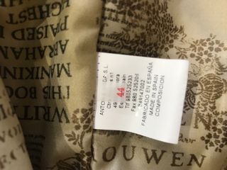 Chaqueton pelo/pieles sintetico