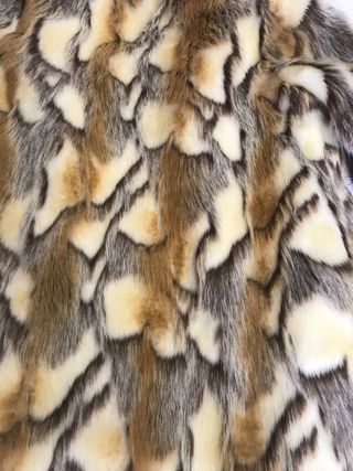 Chaqueton pelo/pieles sintetico