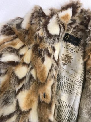 Chaqueton pelo/pieles sintetico