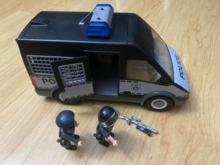furgon de policia playmobil