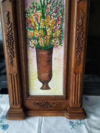 Cuadro de resina Vintage año 90