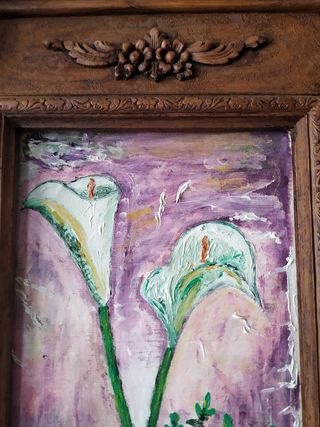 Cuadro de resina Vintage año 90