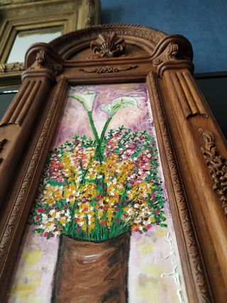 Cuadro de resina Vintage año 90