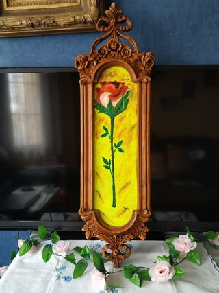 Cuadro al óleo Vintage , año 90