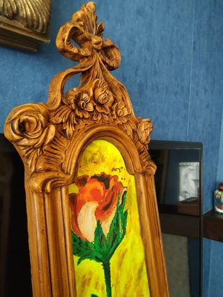 Cuadro al óleo Vintage , año 90