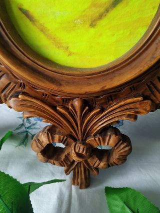 Cuadro al óleo Vintage , año 90