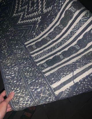 alfombra kilim artesanal 137x195