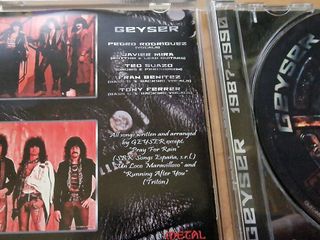 GEYSER CD 1987/89 Hard Rock Español 80s /LEER