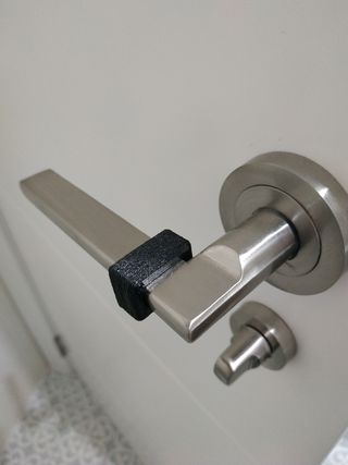 Tope puerta manivela