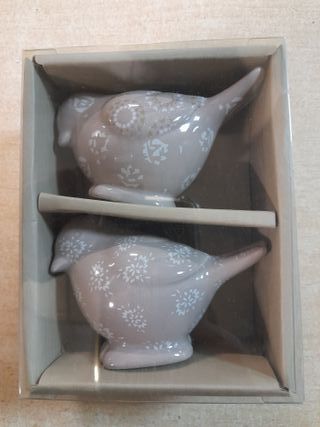 Lote 4  Jgo. Sal y Pimienta Cerámica