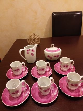 Juego de café porcelana Vista Alegre