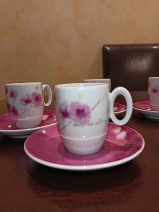 Juego de café porcelana Vista Alegre
