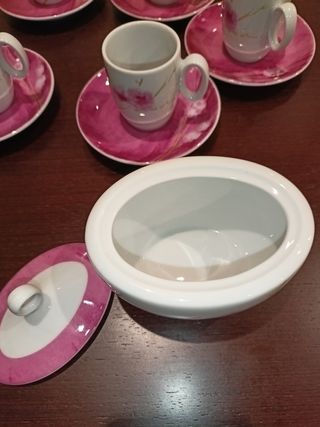 Juego de café porcelana Vista Alegre
